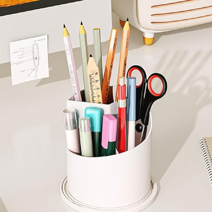 Concealed Toothbrush Holder,Toothbrush Holders with Sliding Lid, Rotating 3 Slots Bathroom Organizer Countertop,Waterproof Dustproof Beauty Brushes Storage,Cosmetics Display Case for Vanity Bathroom