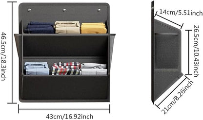 Space-Saving Adhesive Shoe For Campers Closets – Door Storage With Reinforced Frame Over The Door Shoe Organizers Bag