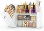 Makeup Organizer,Vanity Organizer with Makeup Brush Holder,Large Skincare Organizers with Drawers,Bathroom Countertop Organizer,Storage Lipstick,Perfume,Nail Polish,Beauty,Gifts for Woman