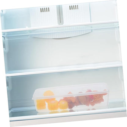 VOSAREA Versatile Kitchen Pantry Storage Airtight Food Storage Containers Fridge Drawer Organizer Bins for Scallions Cilantro Onions Pasta Spaghetti