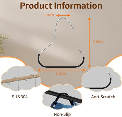 6PCS Hat Organizer for Baseball Caps, Hat Storage Hook, Cap Rack for Organizers and Storage