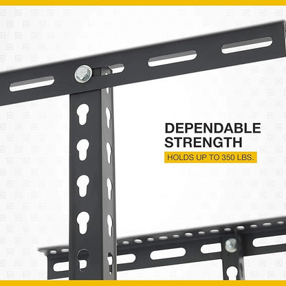 Klutch Garage Overhead Storage Rack with Adjustable Height, 48in.L x 24in.D, 23in.–37in.H