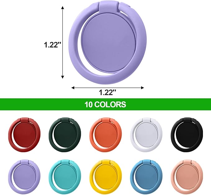 KIBBEH 10 Pack Wall Mounted Sunglasses Holder, Hanging Sunglasses Organizer Eyeglass Holder for Sunglasses Display, Sunglass Holder for Wall, Sunglasses Storage Organizer (10 Colors)