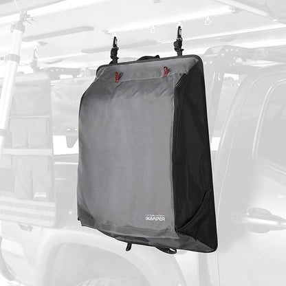 iKamper Shoe Rack | Hanging Camping Shoe & Clothing Organizer for Rooftop Tents | Keeps Footwear Off the Ground | Water-Resistant with Quick-Dry Mesh Pockets