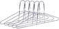 Quality Hangers Metal Hangers – Heavy Duty Hangers – Anti Theft Wire Hangers Suitable for Suits Coat Jacket – Hangers for Shuls Gyms Retail Stores Hotels – Can Carry Up to 200LBs (Chrome, 60 Pack)