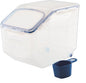 Lock & Lock Bulk Storage Bins Food Storage Container with Wheels (50.72-Cup)
