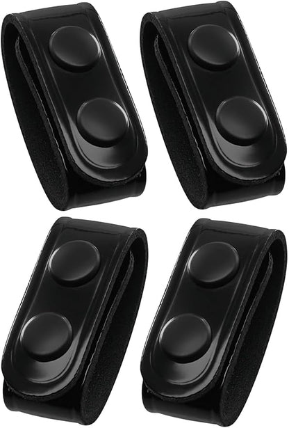 Perfect Fit Shield Wallets Duty Belt Keeper with Double Snap Closure (Pack of 4)
