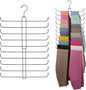 ZEDODIER Legging Organizer for Closet Hanging, Rotatable Yoga Pants Hanger for Women's XS-XL and Girls' Leggings, Holds Up to 20 Pairs Leggings, Space-Saving Closet Organizers and Storage, Black