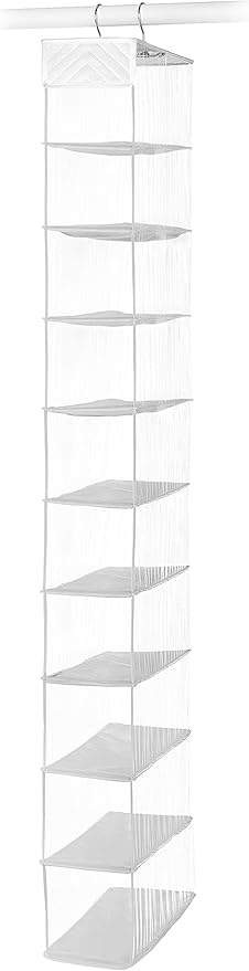 Whitmor 10 Section Hanging Shoe Shelf