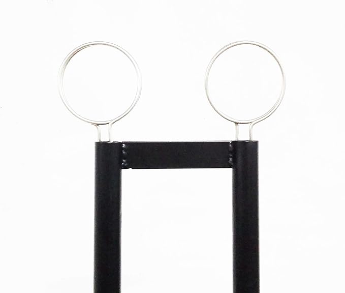 FixtureDisplays 12-Tier Hat Display Rack 12.5" Wide x 75" high x 14.5" deep 18165-BLACK-NEW-NPF