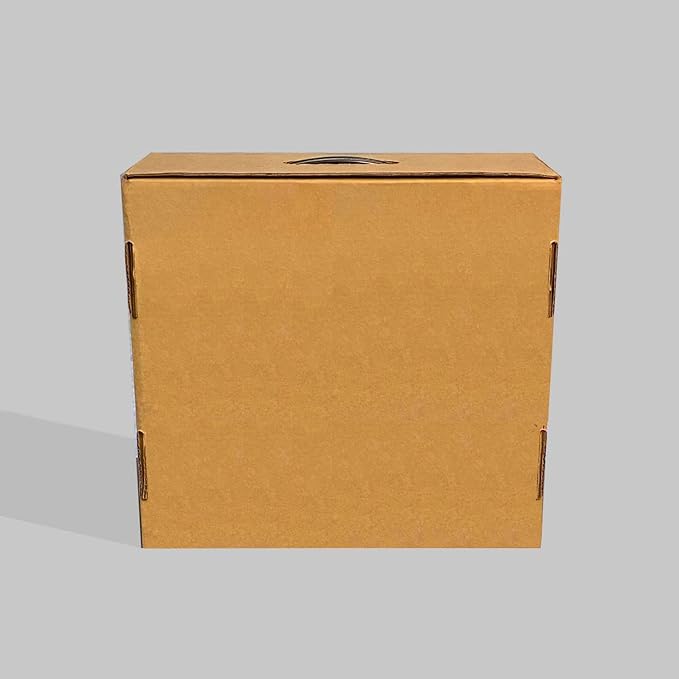 Hat Box for Travel, Protective Storage Organizer, Lightweight Travel Case (5 Pack - No Design)