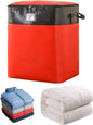 Upgrade Moving Bags Heavy Duty Extra Large,Heavy-Duty Storage Bags – Alternative to Moving Boxes, Plastic Storage Bins, Mattress Bags for Moving & College Essentials (red, 104L)