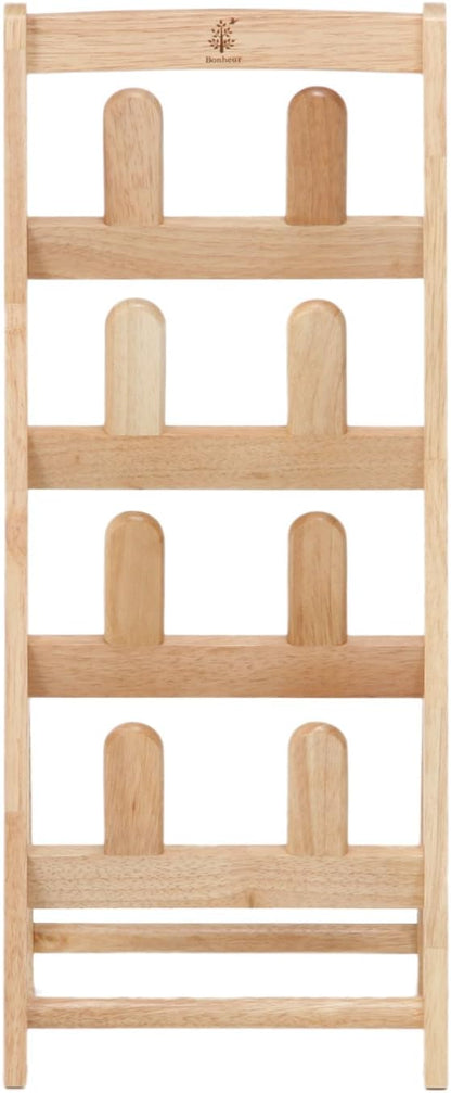Fuji Boeki 10470 Bonheur Slipper Rack, Slipper Storage, For 4 Pairs, Width 10.8 x Depth 9.1 x Height 25.4 inches (27.5 x 23 x 64.5 cm),
