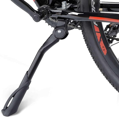 Cyfie Bike Kickstand, Center Mount Bicycle Kick Stand for Adult Bike 22 24 26 inch Wheel, Universal Adjustable Kickstands for 22" - 26" Adult Mountain Road Bike