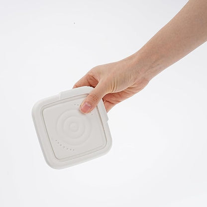 Square Soap Travel Case with Drainage Layer, Leak-Proof Soap Container for Gym, Bathroom, Traveling, Camping, Shower (3 Pcs, White)