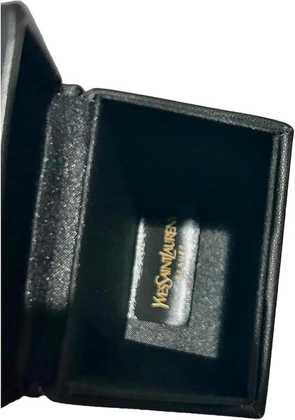Yves Saint Laurent YSL Hardcase Holder/PORTABLE SMALL STORAGE BOX VANITY (holds jewelry, makeup, coins, cards, keys, etc) 50 ml BOX Size 2W x 4.75H x 2.75L - 6224
