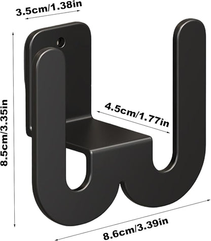 Slipper Hook Hanger - Slipper Storage Organizer Hanger, Wall Mounted Shoe Rack | Perforation- Wall Mounted Storage Hooks for Hallway, Living Room, Shoes Slipper Holder Storage Organizer
