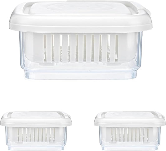 Square Soap Travel Case with Drainage Layer, Leak-Proof Soap Container for Gym, Bathroom, Traveling, Camping, Shower (3 Pcs, White)