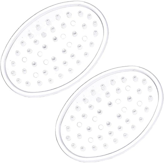 Better Houseware Soap Dish, Set of 2 Soap Holder, Non-Slip Plastic Bar Soap Holder Shower for Bathroom Organization Soap Saver Soap Dishes for Bar Soap