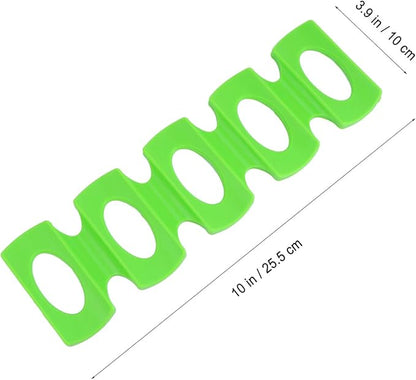 Luxshiny 2pcs Silicone Beverage Holders Stackable Can Rack for Beer Drinks Dishwasher Safe Stacking Mats for Fridge Countertop Organization Easy to Clean Silicone