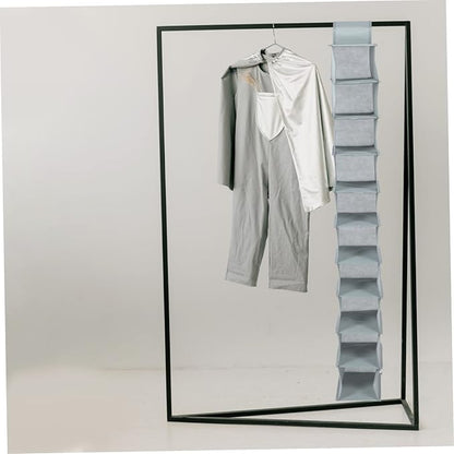 Multi-function Closet Organizer Foldable Hanging Shoe Storage Rack for Indoor Outdoor Use Design Breathable Storage for Shoes Clothing