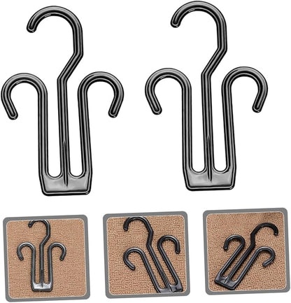 25pcs Shoe Rack for Closet Hanging Decorative Shoe Display Racks Slippers Drying Organizer