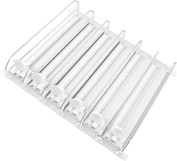 Zerodis Food Storage Packaging Drink Organizer Self Pushing Soda Can Dispenser Automatic Pusher Glide Self Pushing Soda Can Dispenser Pushing Fridge Drink Dispenser Fridge Self 6Pcs Soda