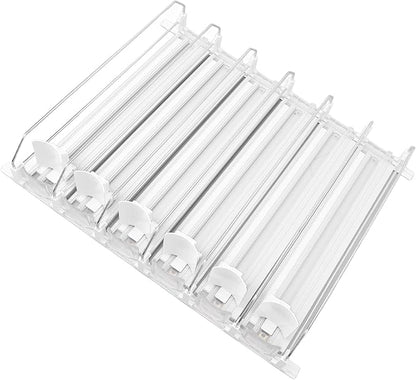 Zerodis Food Storage Packaging Drink Organizer Self Pushing Soda Can Dispenser Automatic Pusher Glide Self Pushing Soda Can Dispenser Pushing Fridge Drink Dispenser Fridge Self 6Pcs Soda