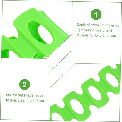 PRETYZOOM 4pcs Beverage Storage Mat Fridge Can Holder Beer Bottles Stacker Pourers for Alcohol Drink Fridge Organizer