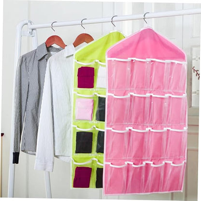 Mobestech Hanging Bag Organizer for Wardrobe Wall Pocket Organizer over Door Storage