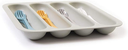 KNORK x Bamboozle Cutlery Tray, Bamboo (Sage)