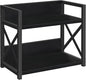 YINMIT Countertop Shelf Organizer,Coffee Bar Accessories,Spice Rack,Coffee Counter Shelf,2 Tier Coffee Organizer Station for Mugs,Cups,Cream,Syrup (Black, Small)