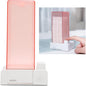 Automatic Cotton Dispenser Clear, Minimalist Modern Design Caddy for Home Bathroom Easy Refill Space Saving Storage