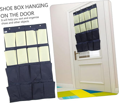 Space Saving Hanging Shoe Bag over The Door Shoe Organizer for Closet Rv Bathroom