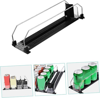 MAGICLULU Convenience Store Drink Pusher Automatic Glide Beverage Dispenser for Vending Machine Freezer Easy Install Drink Propeller for Fridge Organization Smooth Surface Design