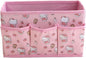 Kawaii Collapsible Storage Bin, 4 Grids Anime Storage Box Storage Basket Makeup Holder Office Desk Organizer Room Decor for makeup brush，lipstick，hair accessories... (Cat)