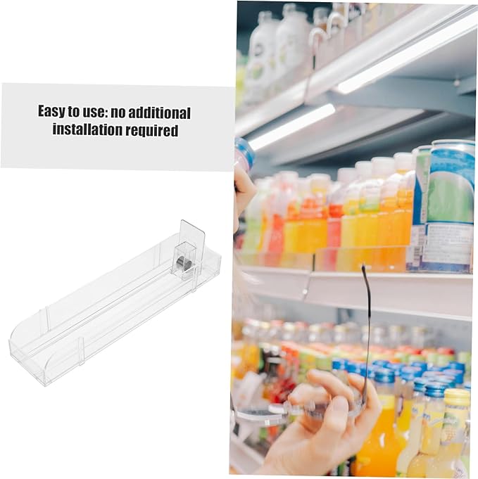 Cabilock Retail Display for Supermarket Beverage Shelf Glides Soda Can Dispenser Store Stand Drink Booster