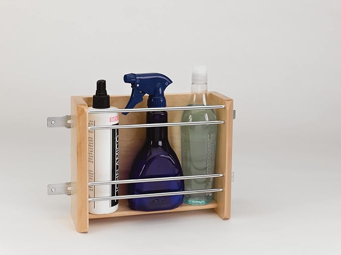 Rev-A-Shelf Wood Foil/Wrap Cabinet Door Organizer