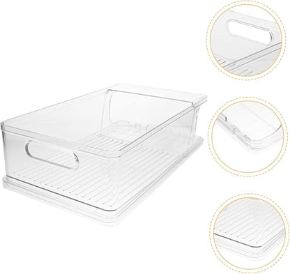 Cabilock Beverage Dispenser Stand Fridge Can Organizer Capacity Soda Can Holder for Kitchen Office