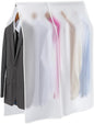 Clothing Rack Covers Hanging Clothes Dust Covers Garment Bag Organizer Storage Waterproof Hanger Protector Clear Clothes Shoulder Rack Cover Suit Coat Dress Closet Dustproof Cover, 23.6 x 47.2 in