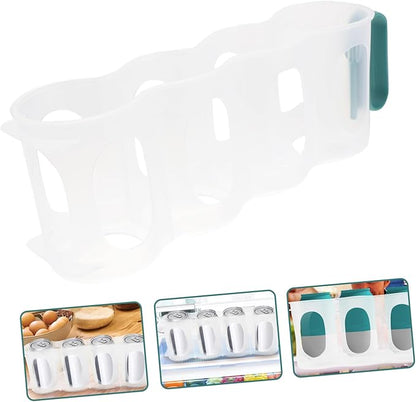 CHILDWEET Fridge Can Dispenser Organizer 4 Bins for Soda Beer Can Holder Refrigerator Storage Box