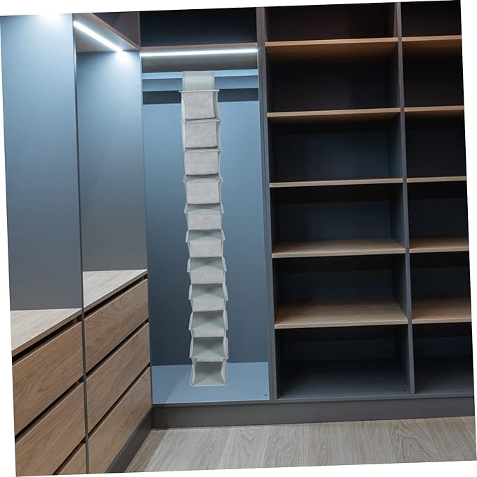 Multi-layer Foldable Shoe Organizer Pouch Portable Storage for Closet and Door Space-saving Hanging Design and Versatile Storage for Indoor and Outdoor Use