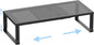 Expandable Adjustable Cabinet Shelf Organizer - Stackable Metal Spice Rack for Kitchen Pantry, Countertop, Cupboard & Bathroom (1Pack/Black,Large)