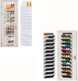 MISSLO 12 Tier Over the Door Shoe Organizer and 36 Pairs Clear Over the Door Shoe Organizer