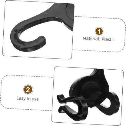 Alipis 10pcs Vertical Plastic Shoe Hooks Hanging Organizer for Sneakers Slippers and Sports Shoes Household Hangers for Closet Display