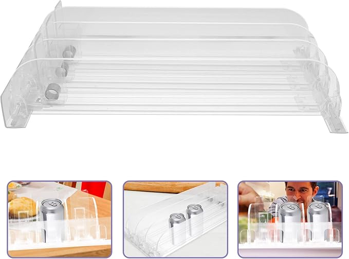 HEMOTON Plastic Drink Automatic Drinking Replenishment Pusher for Store Easy to Use