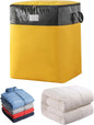 Upgrade Moving Bags Heavy Duty Extra Large,Heavy-Duty Storage Bags – Alternative to Moving Boxes, Plastic Storage Bins, Mattress Bags for Moving & College Essentials (yellow, 104L)