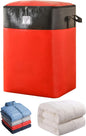 Upgrade Moving Bags Heavy Duty Extra Large,Heavy-Duty Storage Bags – Alternative to Moving Boxes, Plastic Storage Bins, Mattress Bags for Moving & College Essentials (red, 140L)