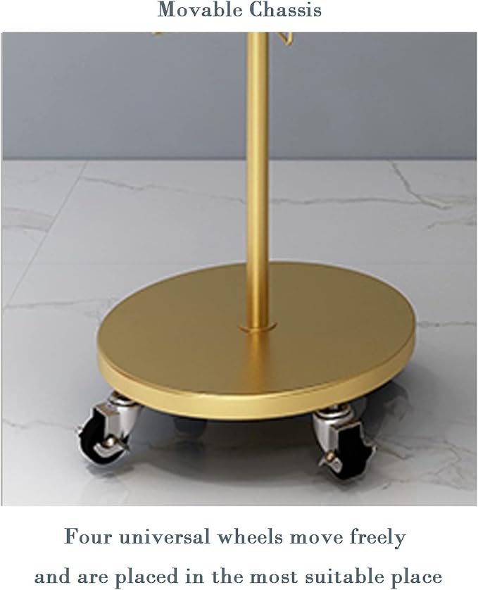 Metal Hat Rack, Retail Freestanding Hat Wig Display Stand, Floor-Standing Hats Wigs Holder Tree, Commercial Large Hats Organizer Cap Hanger for Hat Store Shop and Cloakroom