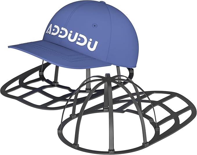 Hat Washer Cage, Snap-Lock Design, Foldable & Portable for Washing Machine Dryer Dishwasher